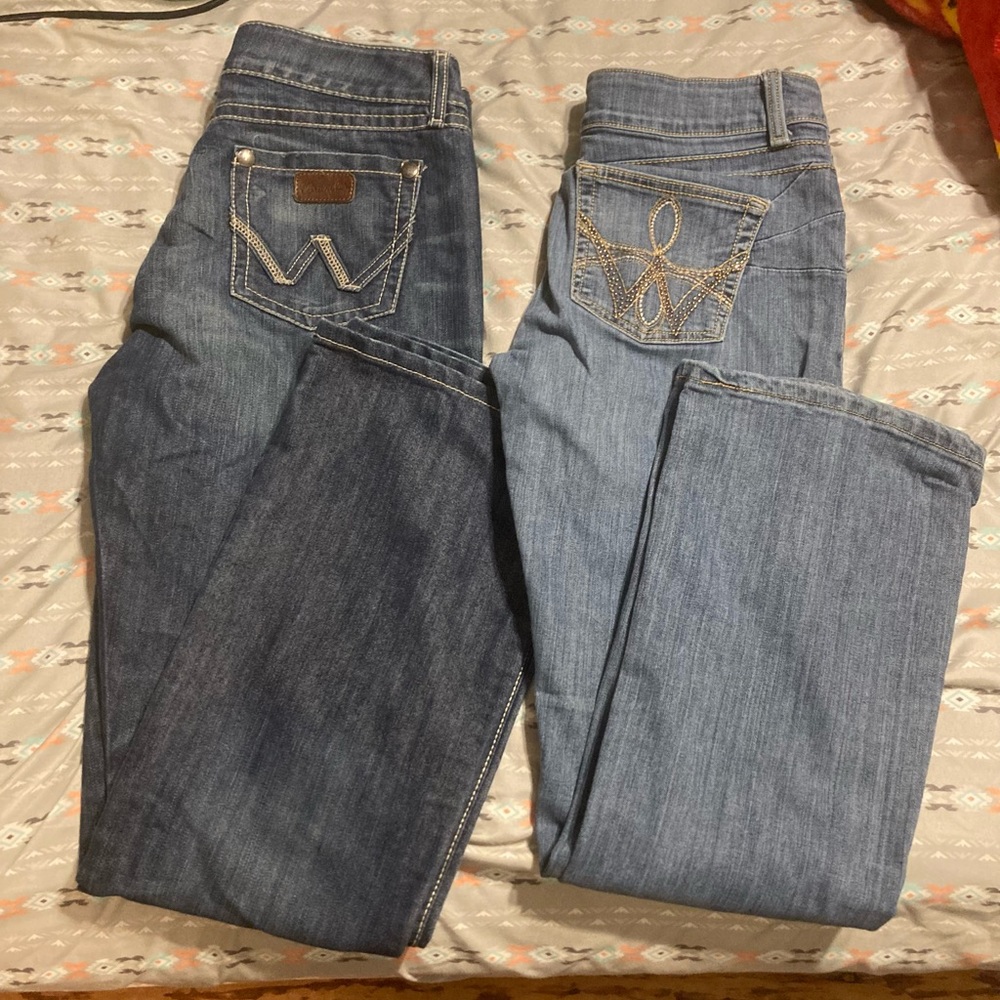 Bundle of Wrangler Retro Bootcut Jeans Size 9/10